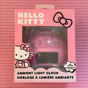 🔖 Hello Kitty Pink and White Clock